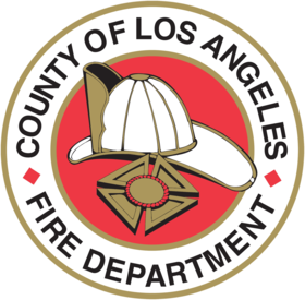 Los Angeles Fire Department Logo LA Firefighter T Shirt