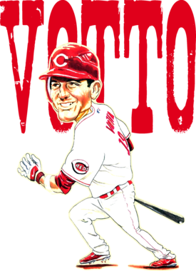 Joey Votto Cincinnati Baseball Caricature T Shirt